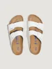 Arizona Soft Footbed - Leather/ White sold by Carbon38