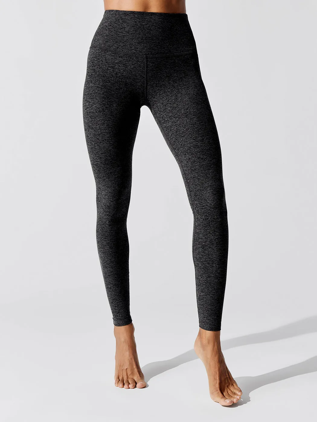 Spacedye Caught in the Midi High Waisted Legging - Black-Charcoal sold by Carbon38 product image thumbnail 4