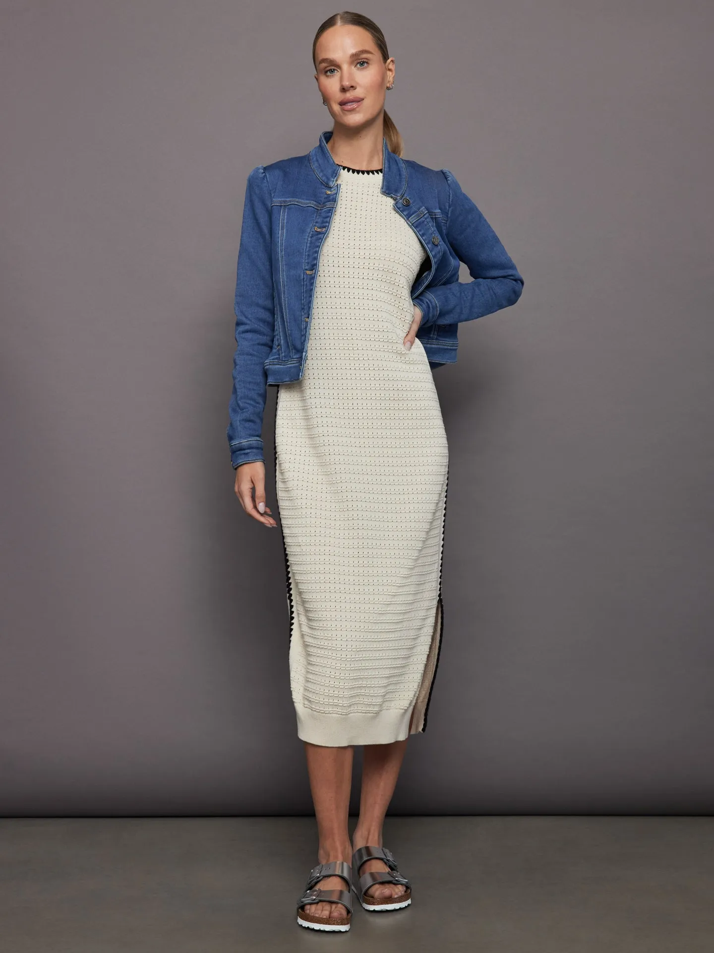 Dwight Tank Midi Dress - Birch sold by Carbon38 product image thumbnail 2