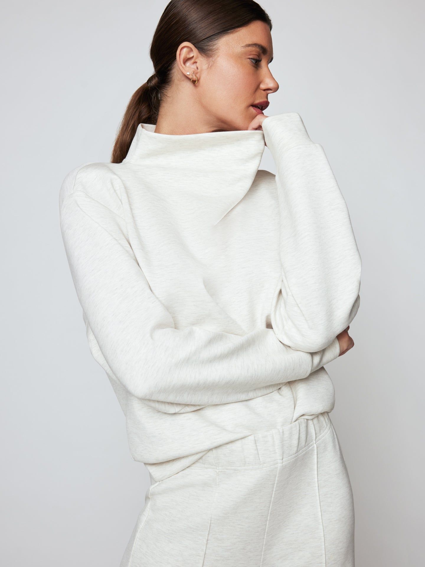 Moonbeam Heather Knit Pants Set sold by Carbon38 product image thumbnail 2