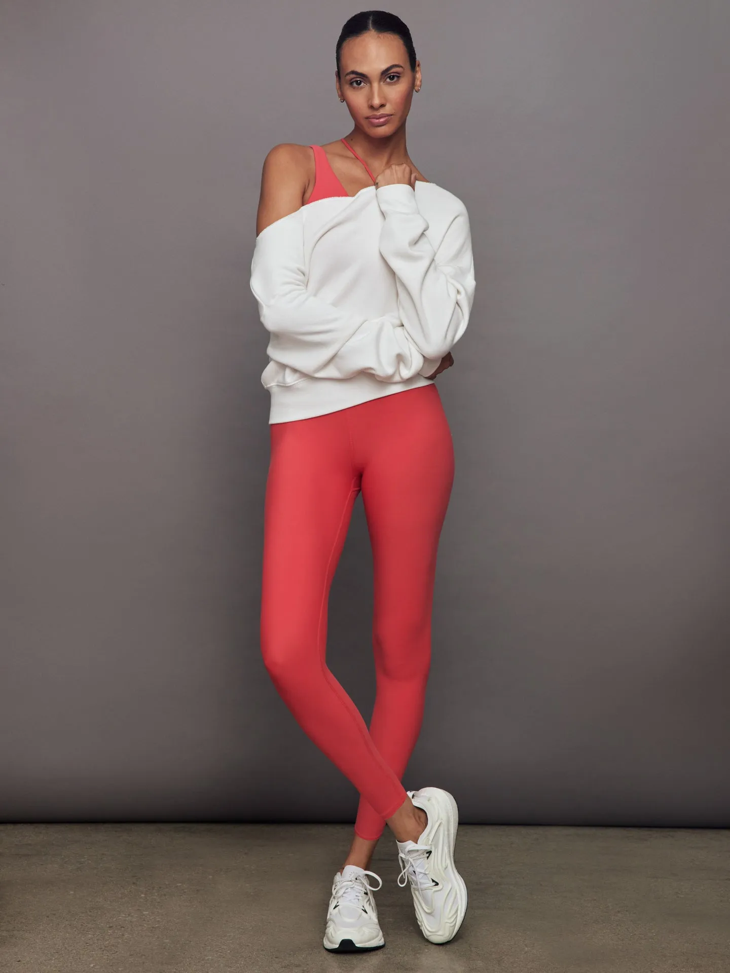 High Rise Legging in Melt - Tomato sold by Carbon38 product image thumbnail 2