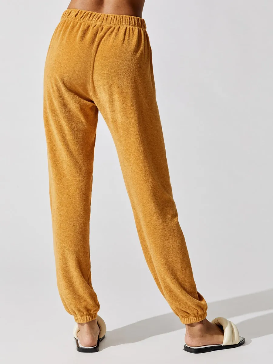 Terry Henley Sweatpant - Honey sold by Carbon38 product image thumbnail 3