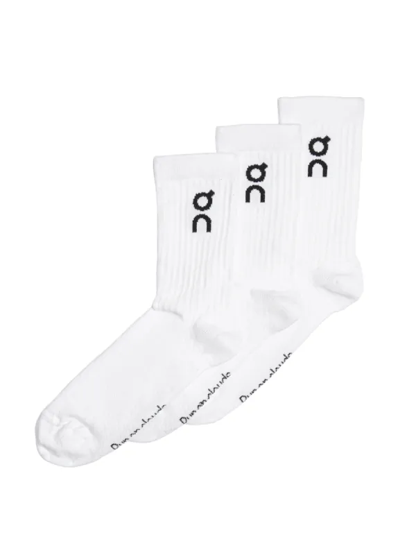 Logo Sock - White sold by Carbon38