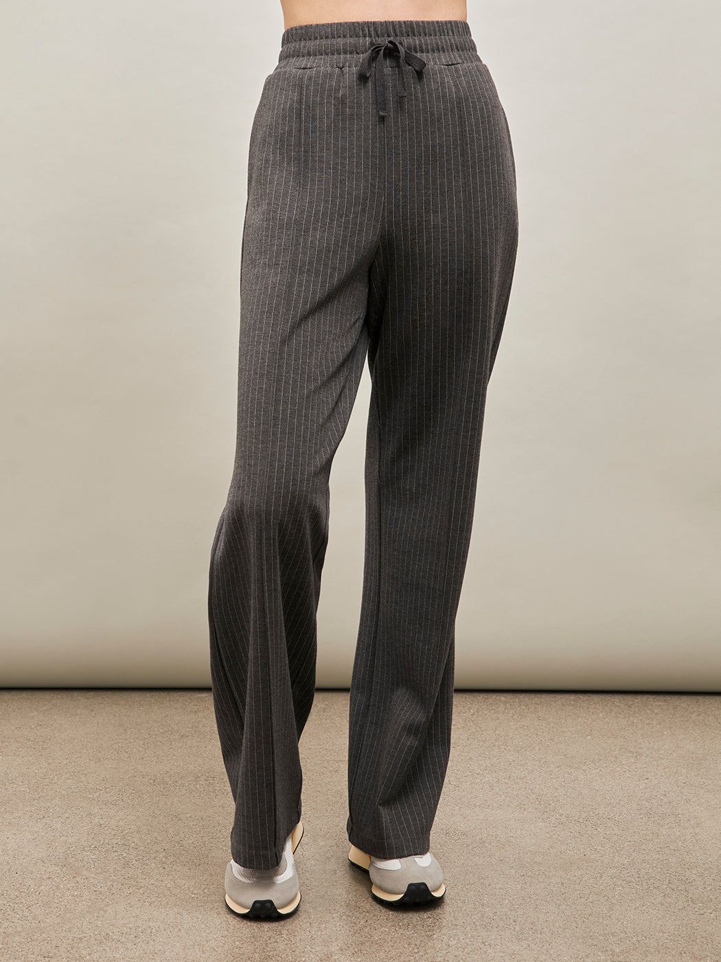 Pinstripe Wide Leg Pant - Black Pinstripe sold by Carbon38 product image thumbnail 3