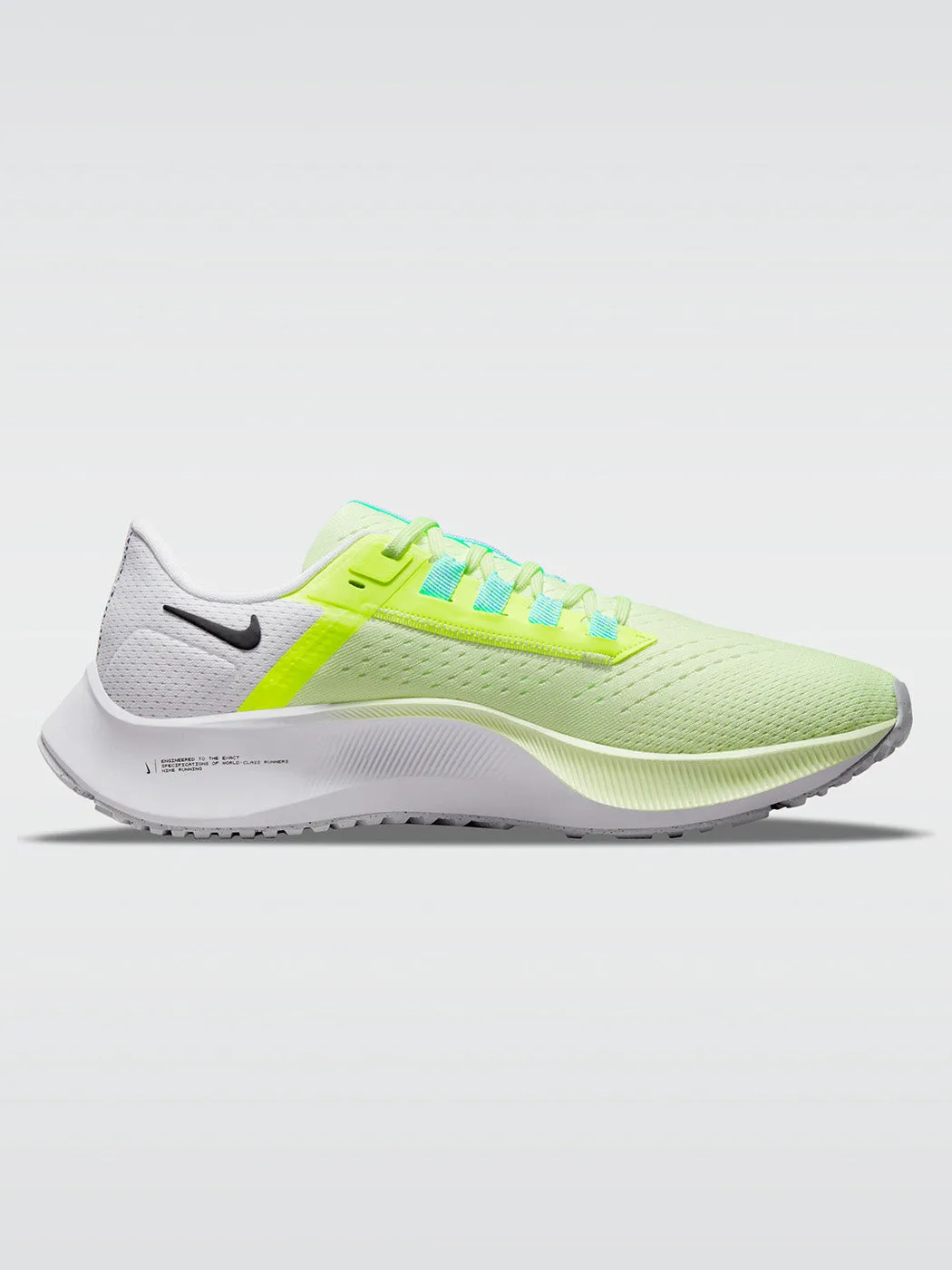 Nike Air Zoom Pegasus 38 - Barely Volt-Black-Volt-Aurora Green sold by Carbon38 product image thumbnail 3