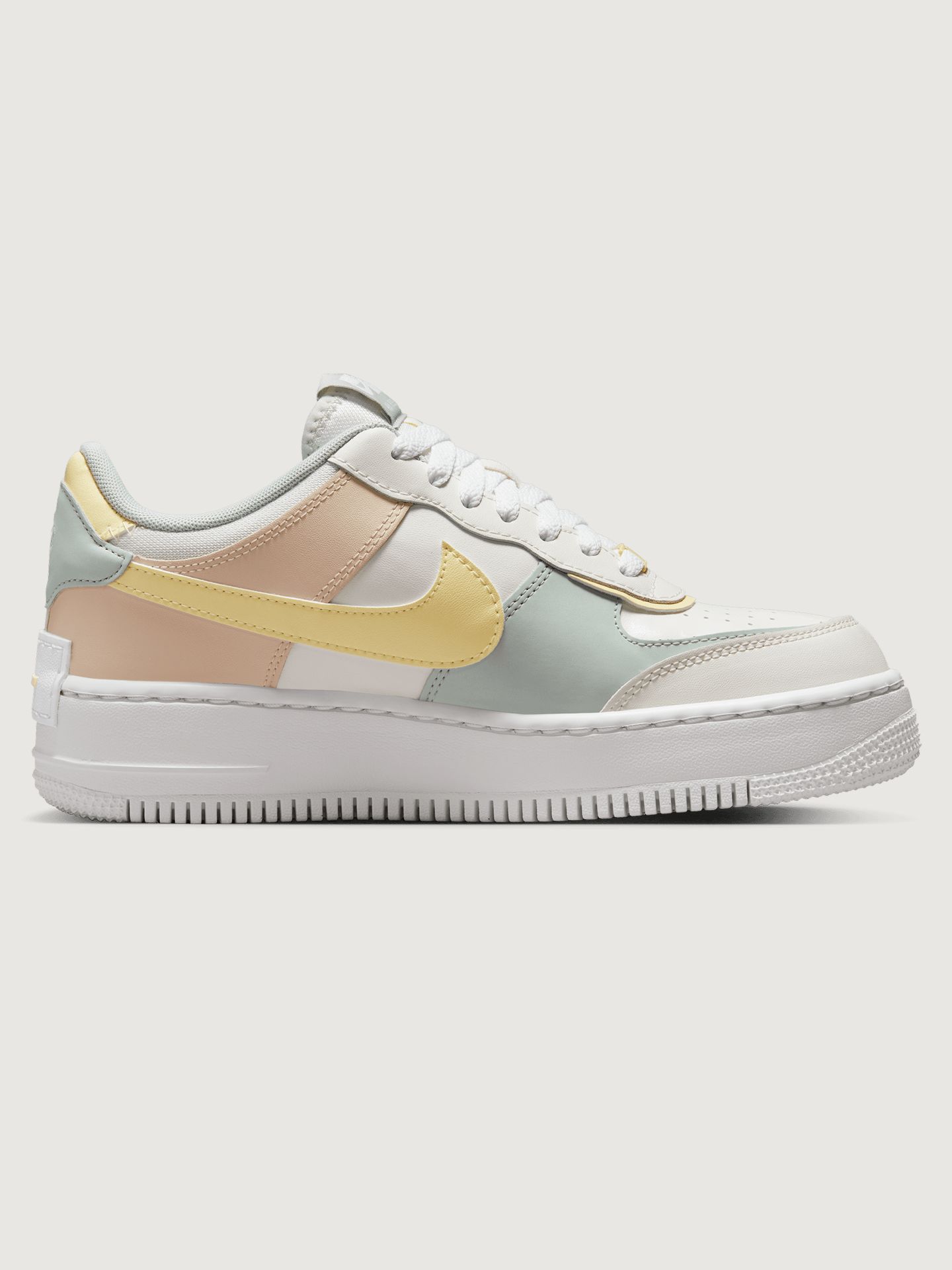 Nike AF1 Shadow - SAIL/LIGHT SILVER-CITRON TINT sold by Carbon38 product image thumbnail 2