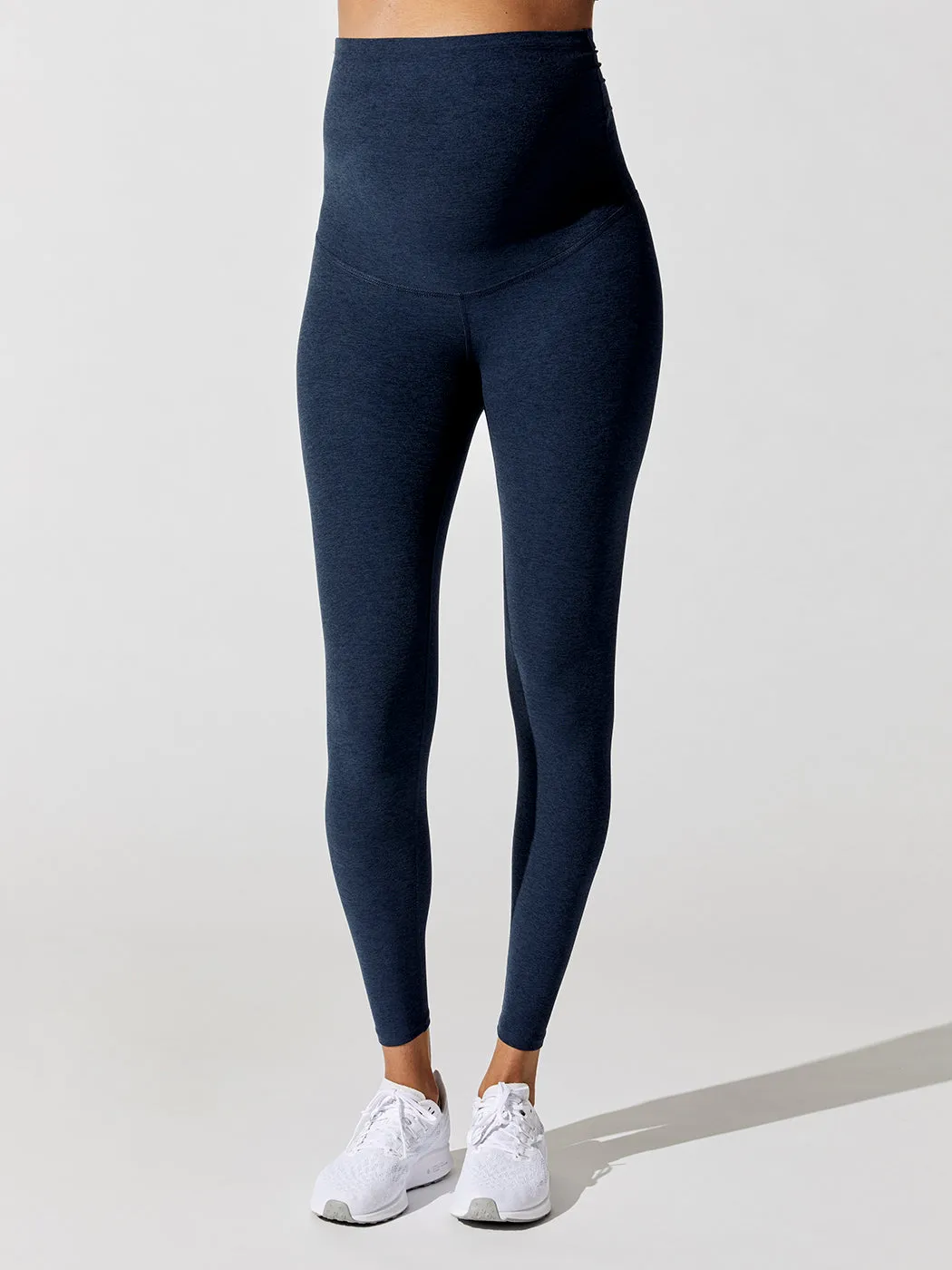 Spacedye Love The Bump Maternity Midi Legging - Nocturnal Navy sold by Carbon38 product image thumbnail 3