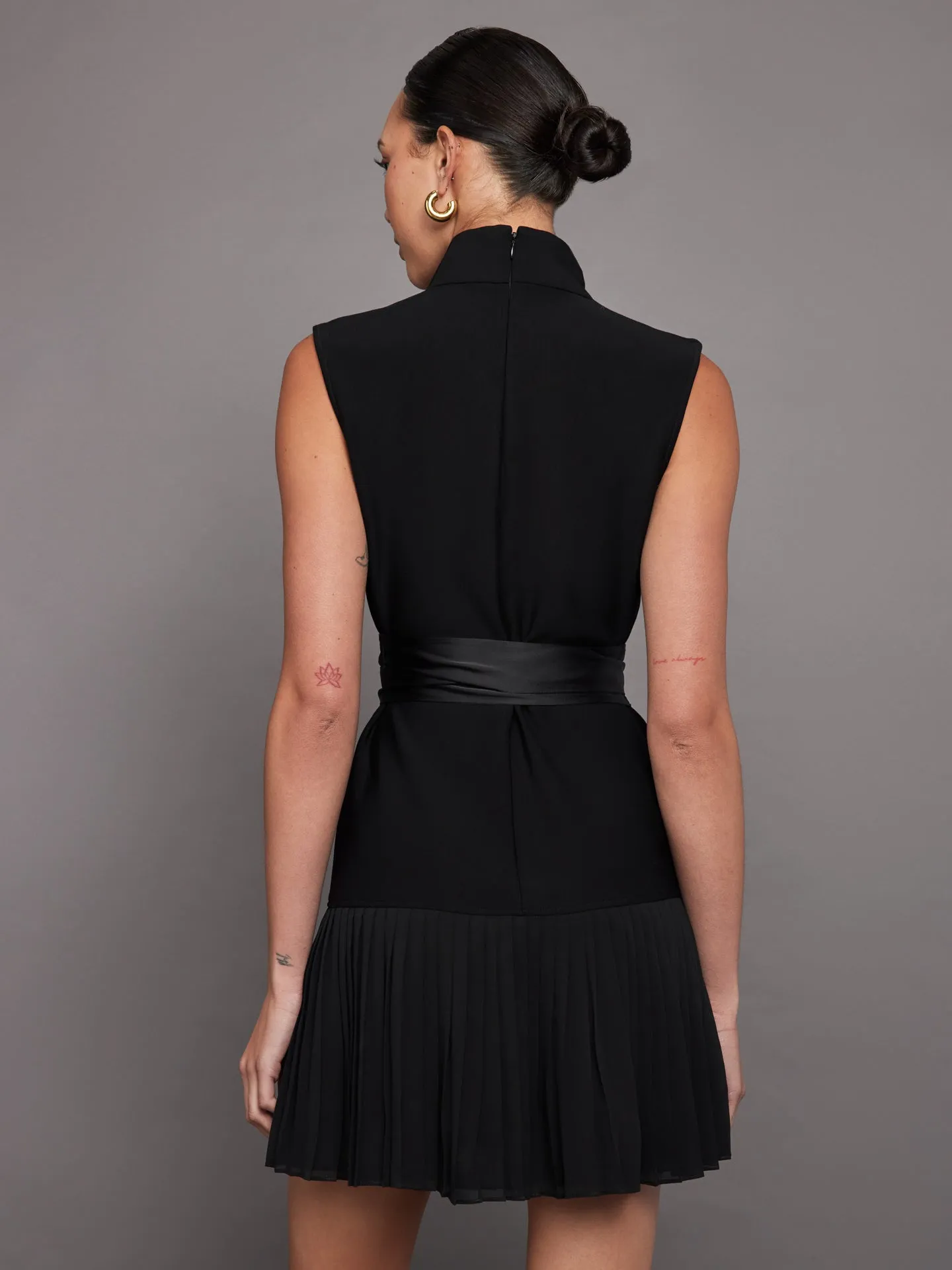 Pleated Tennis Dress - Black sold by Carbon38 product image thumbnail 4