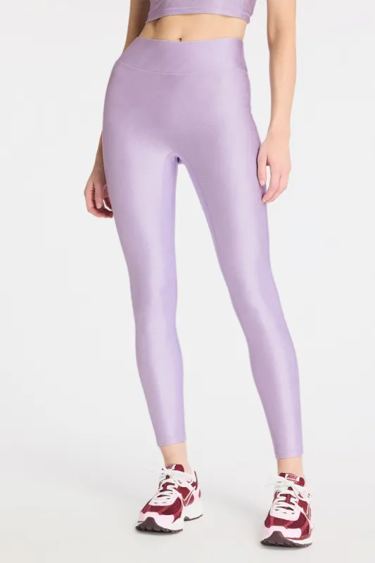 Center Stage Geo Jacquard Legging - Lilac Haze sold by Carbon38