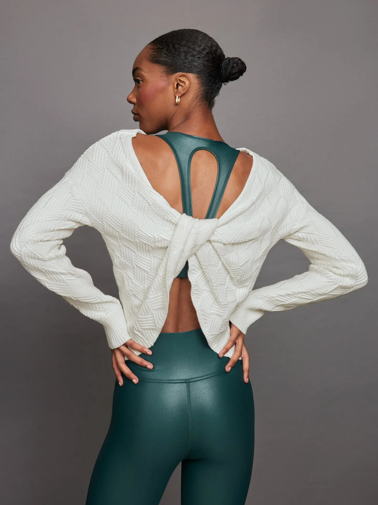 Twist Pullover - Winter White sold by Carbon38