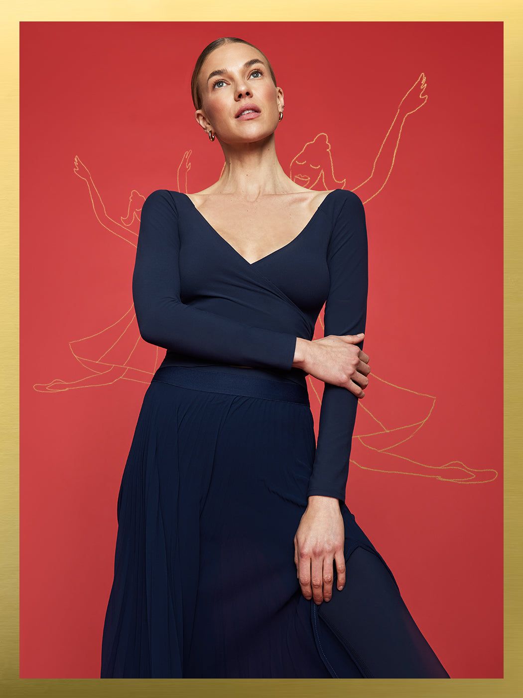 Holiday Bundle: Ladies Dancing - Navy sold by Carbon38 product image thumbnail 2