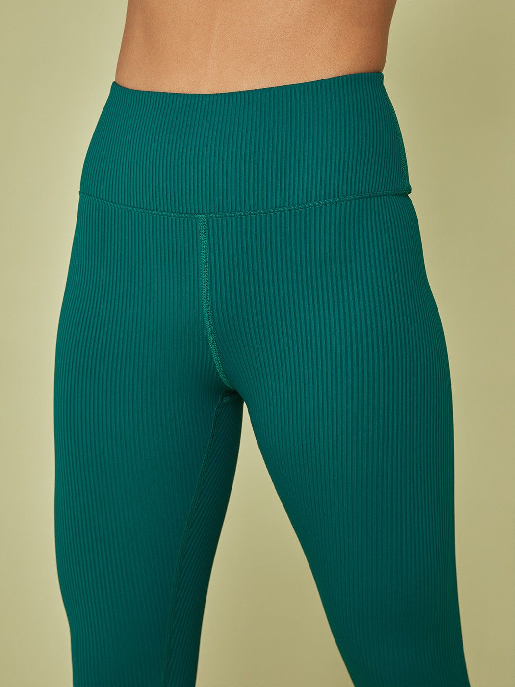 Ribbed 7/8 Legging - Malachite sold by Carbon38 product image thumbnail 5