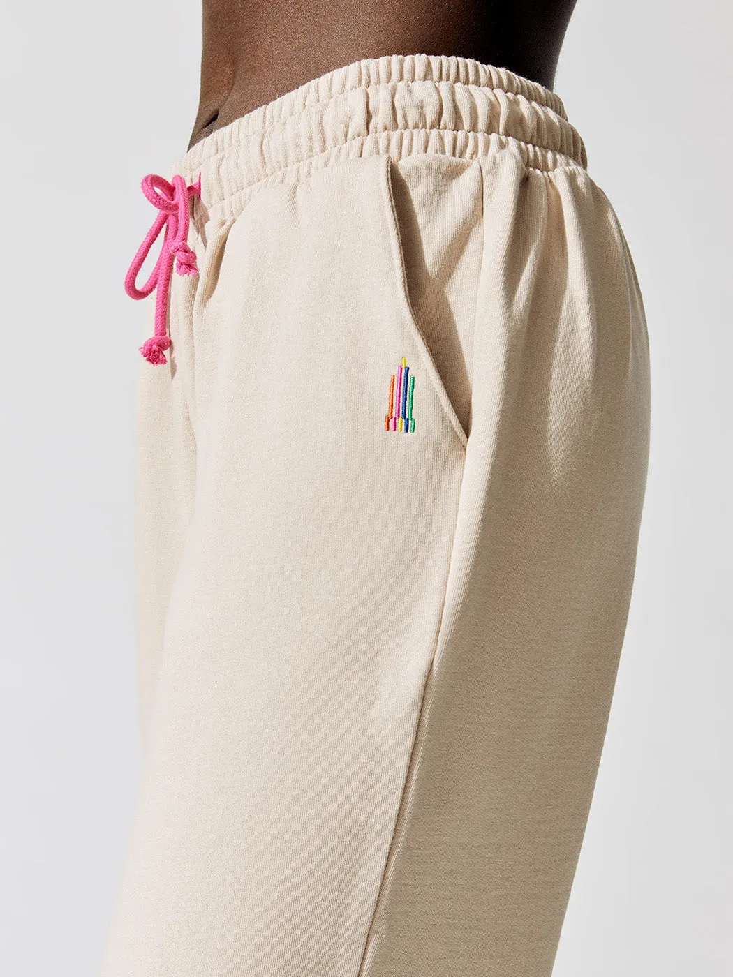 Classic Cotton Jogger - Oat Milk sold by Carbon38 product image thumbnail 5