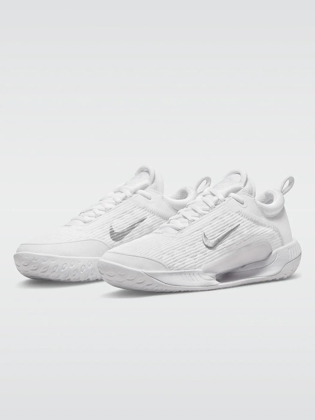 NikeCourt Zoom NXT - White-Metallic Silver-Grey Fog sold by Carbon38 product image thumbnail 3