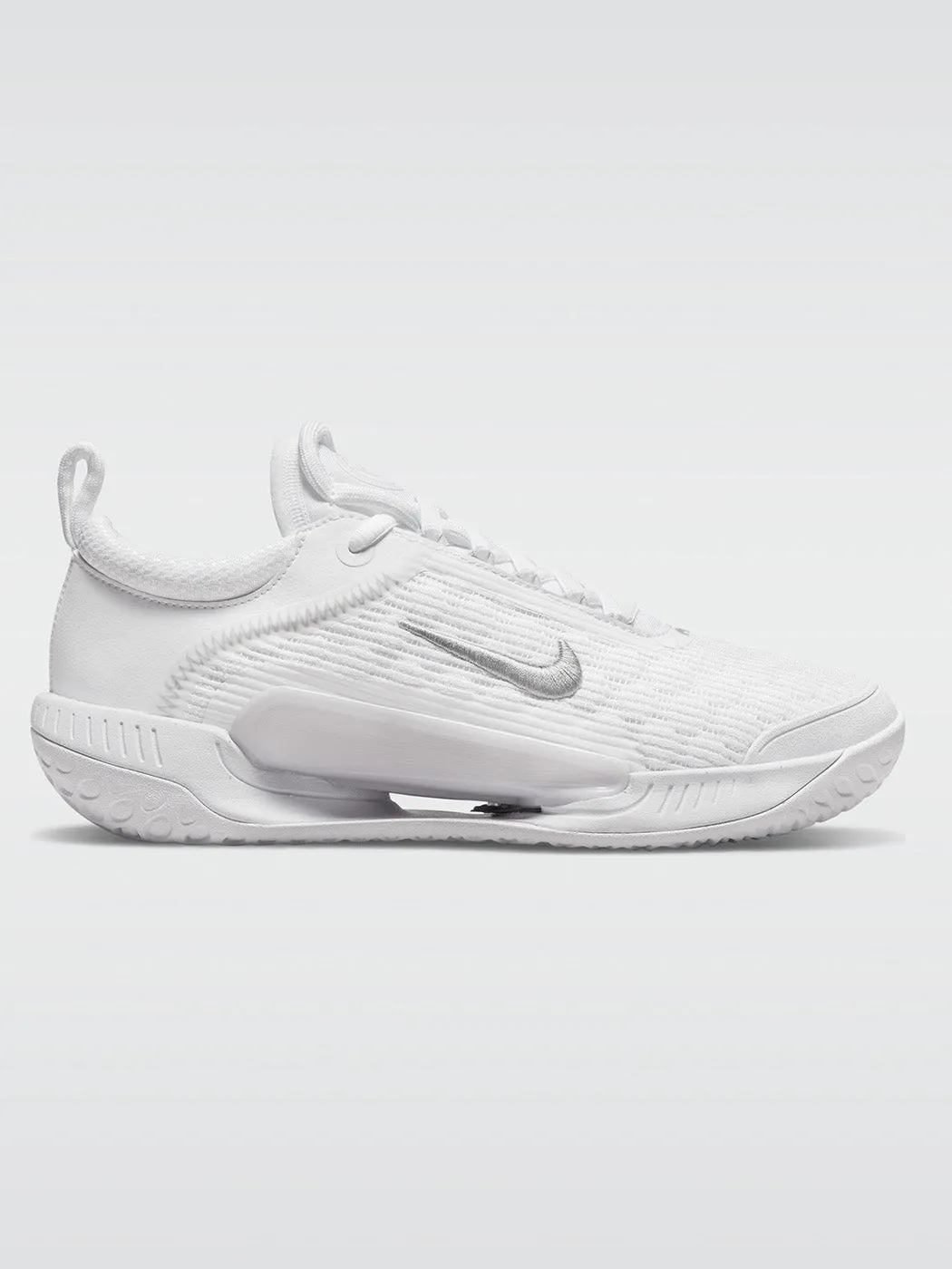 NikeCourt Zoom NXT - White-Metallic Silver-Grey Fog sold by Carbon38