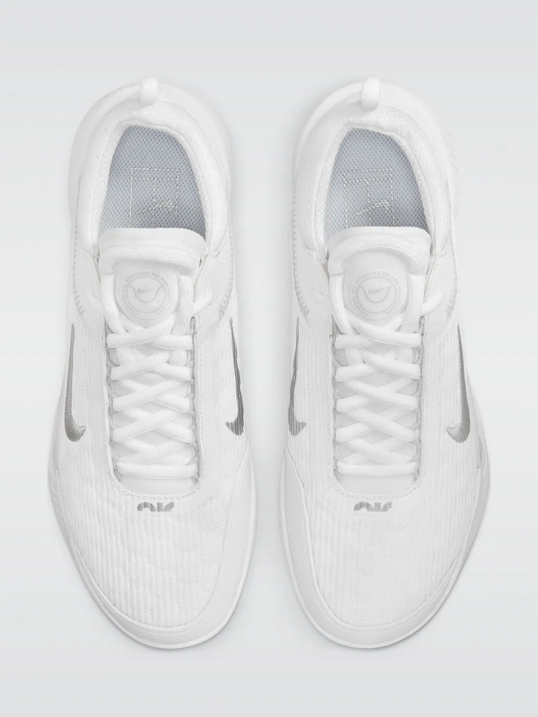 NikeCourt Zoom NXT - White-Metallic Silver-Grey Fog sold by Carbon38 product image thumbnail 4