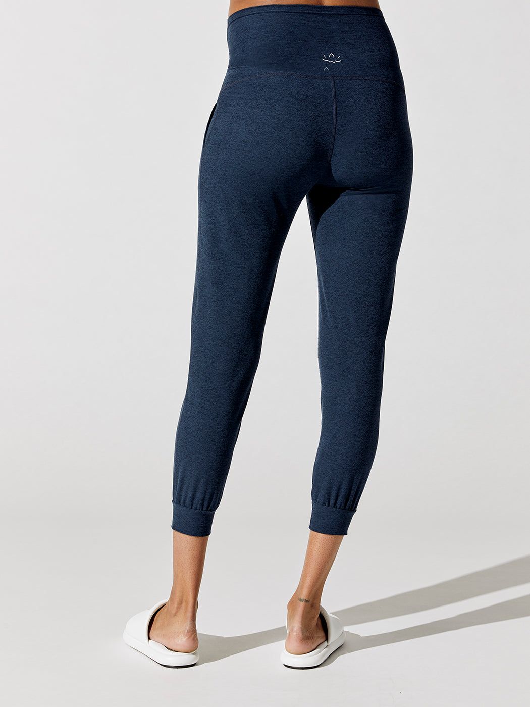 Spacedye Beyond The Bump Maternity Midi Jogger - Nocturnal Navy sold by Carbon38 product image thumbnail 4