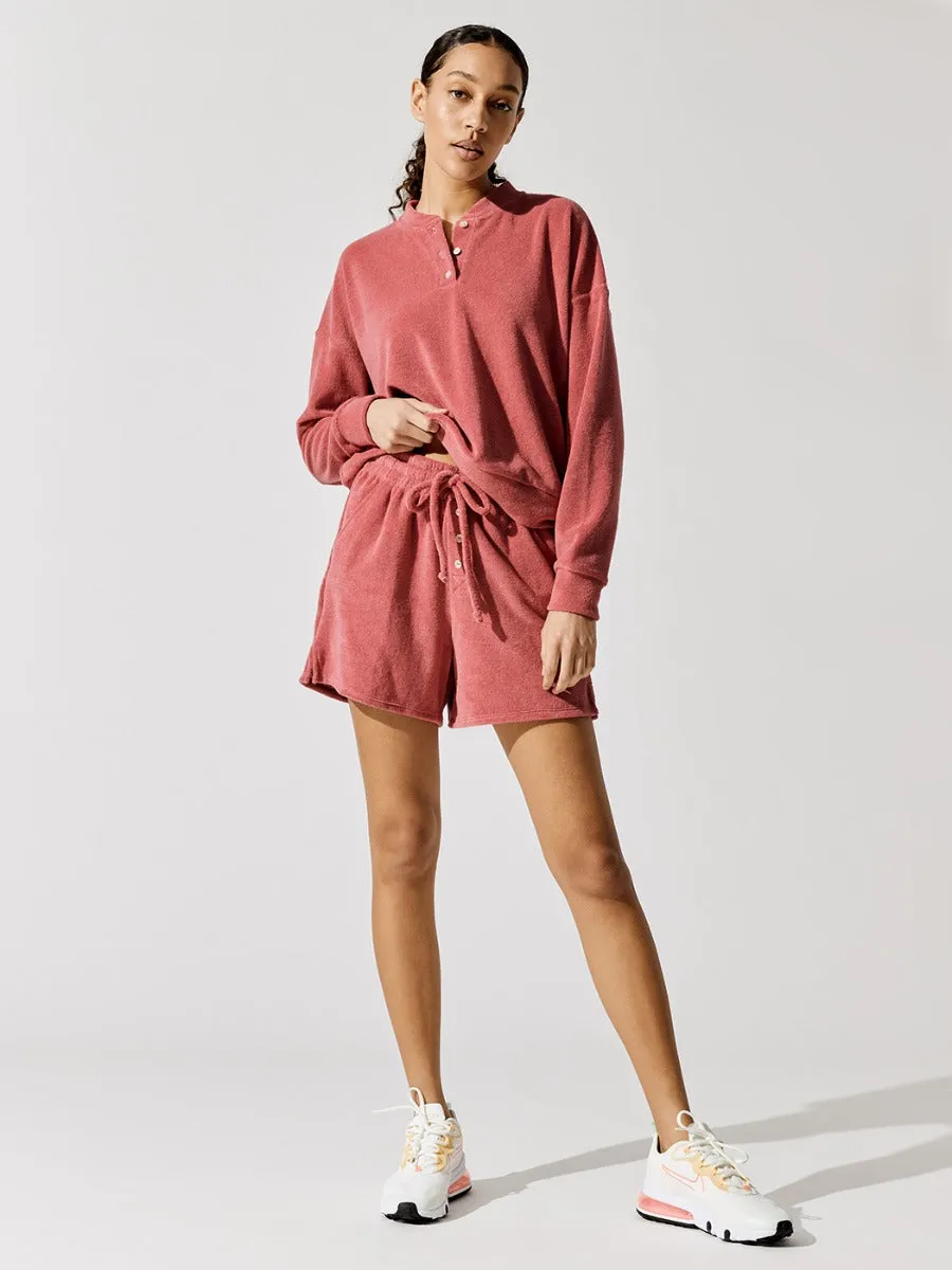 Terry Henley Short - Raspberry sold by Carbon38 product image thumbnail 5