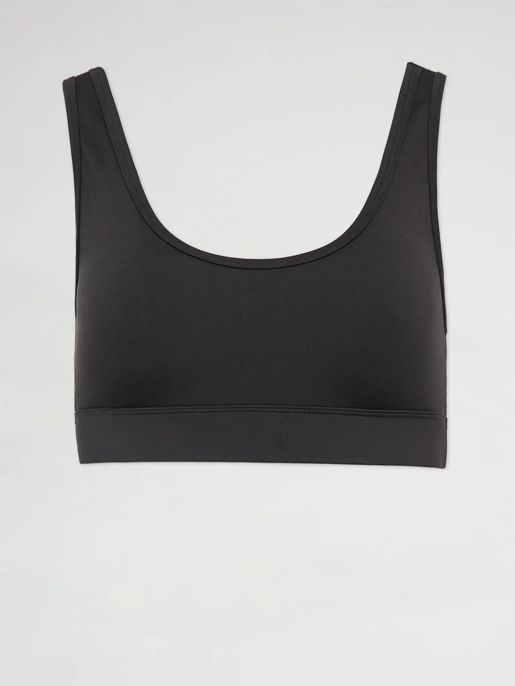 Cut Out Scoop Bra in Diamond Compression - Black sold by Carbon38 product image thumbnail 4