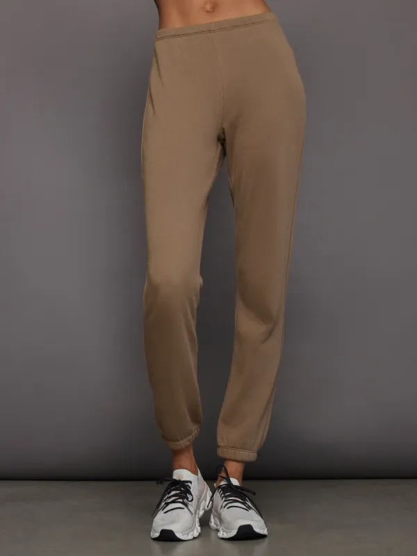 Slim Leg Sweatpant - Caribou sold by Carbon38