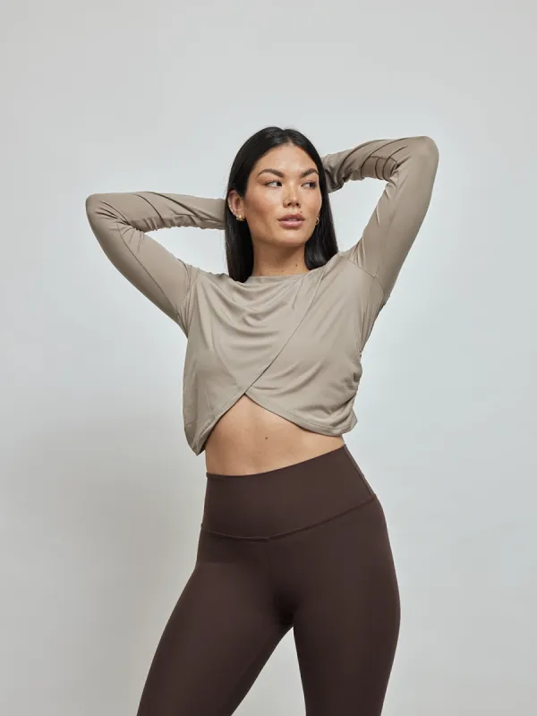 With A Twist Layer - Mushroom sold by Carbon38