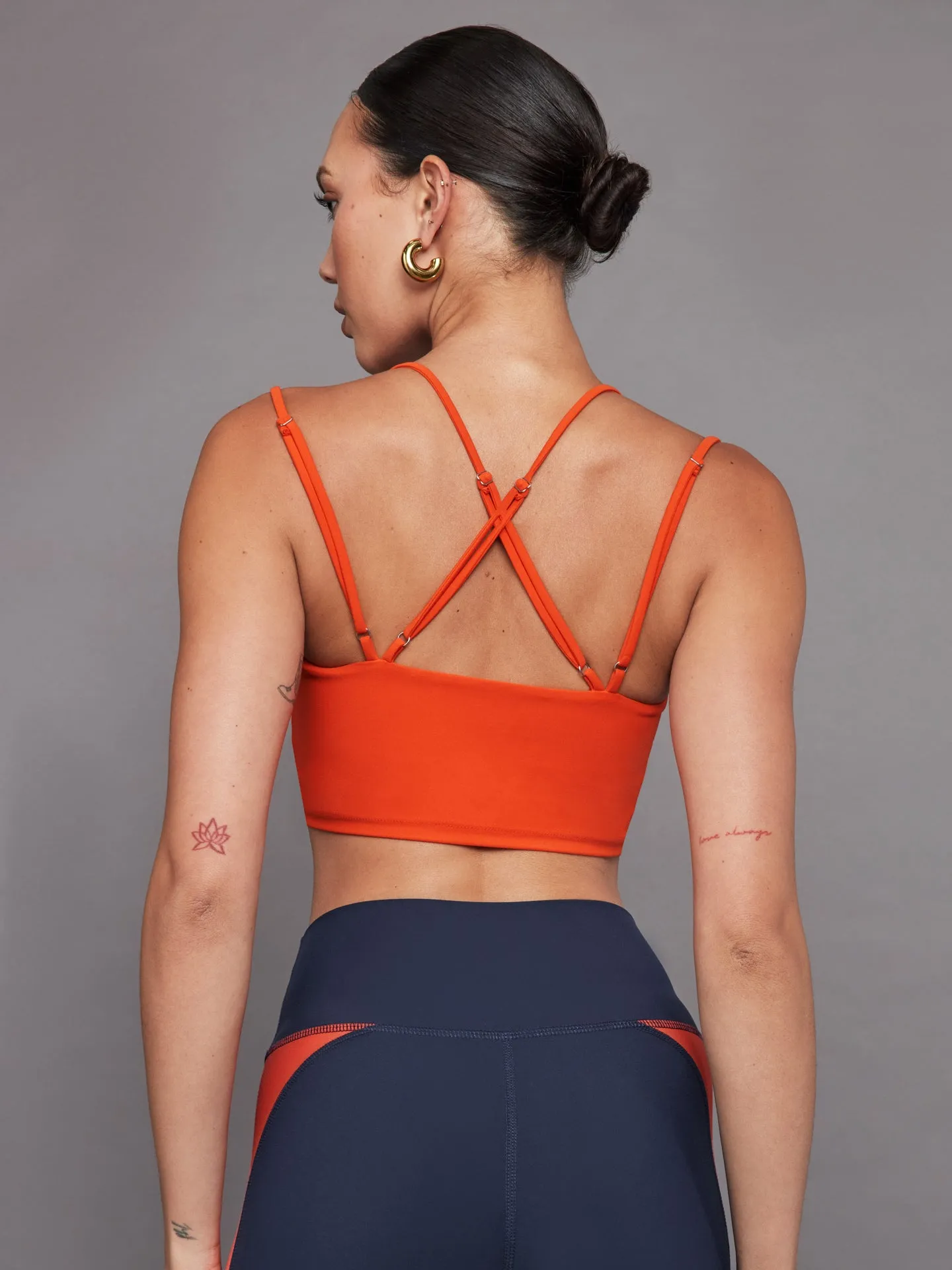 Strappy Bra in Melt - Orange sold by Carbon38 product image thumbnail 2