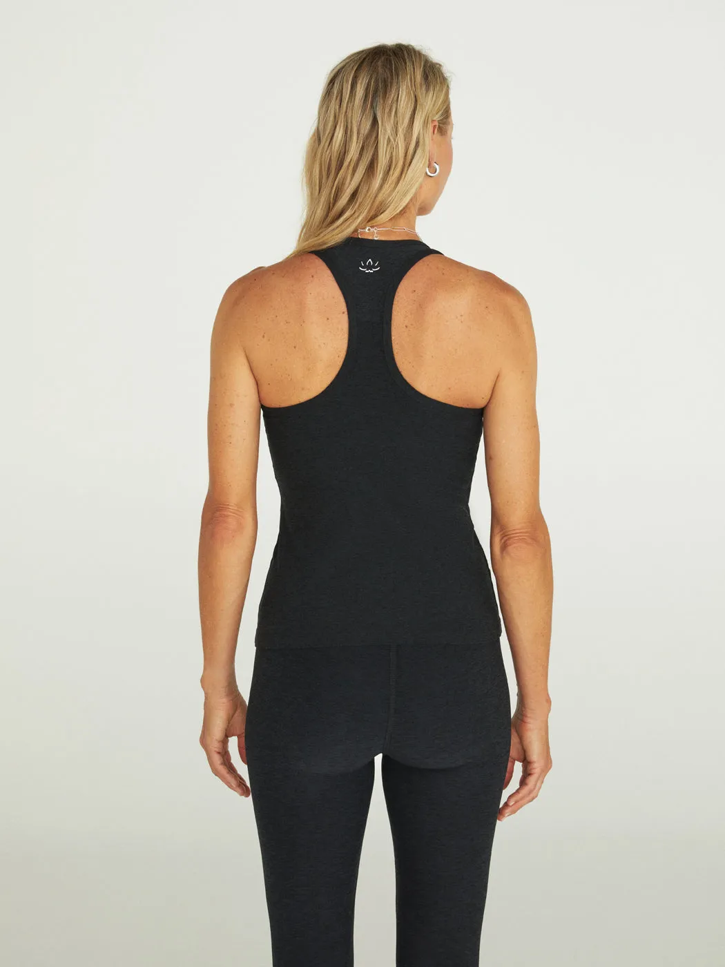 Spacedye Step Up Racerback Tank - Darkest Night sold by Carbon38 product image thumbnail 4