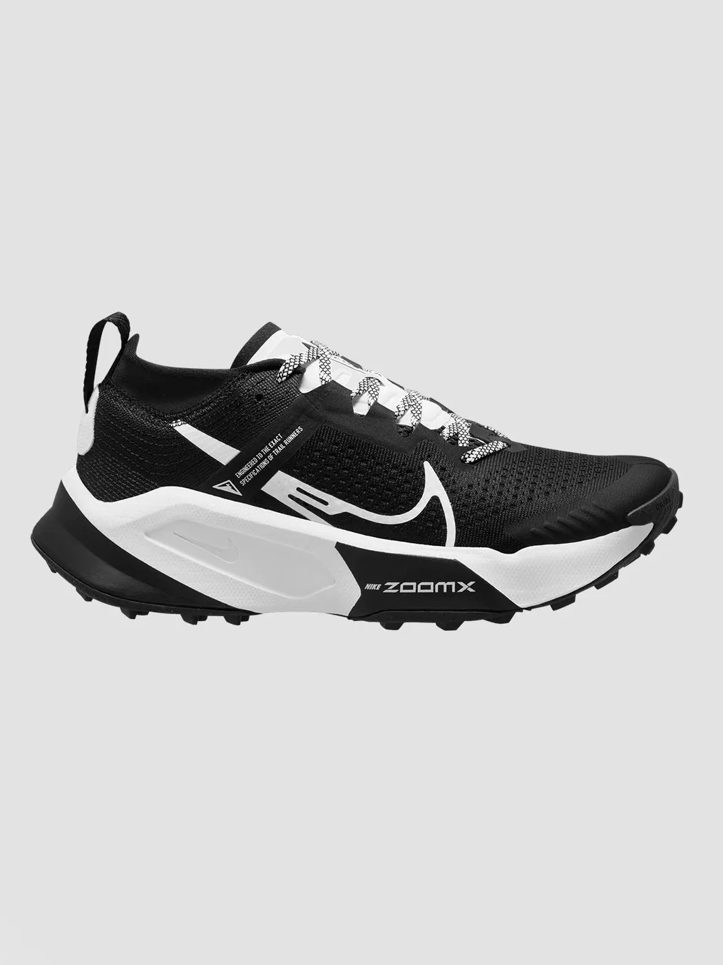 Nike Zegama - Black/White sold by Carbon38