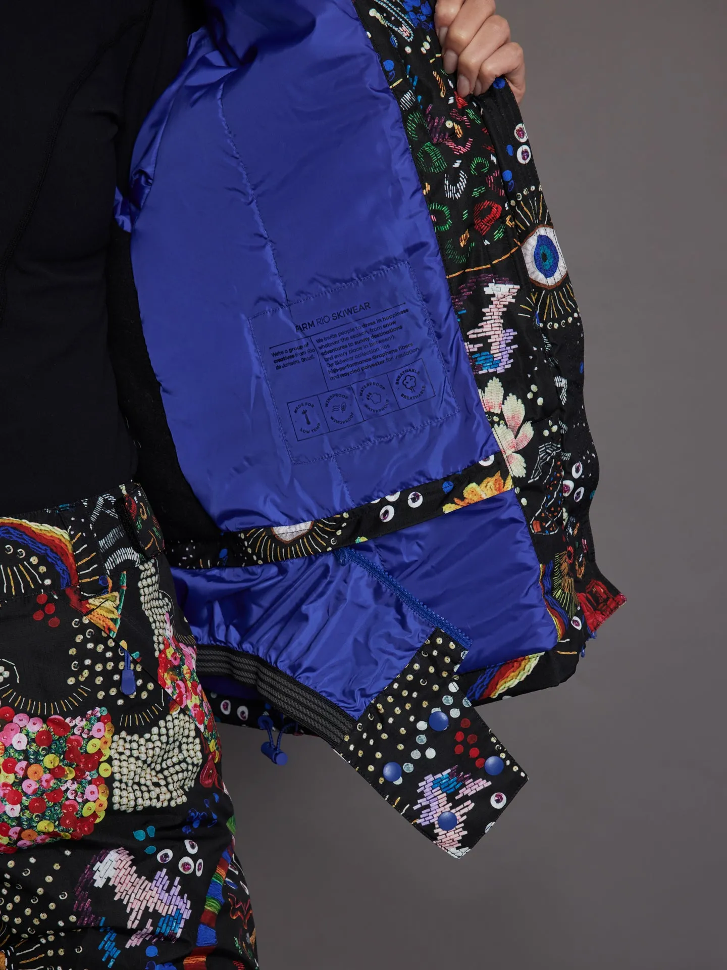 Borogodo Ski Jacket - Black sold by Carbon38 product image thumbnail 5