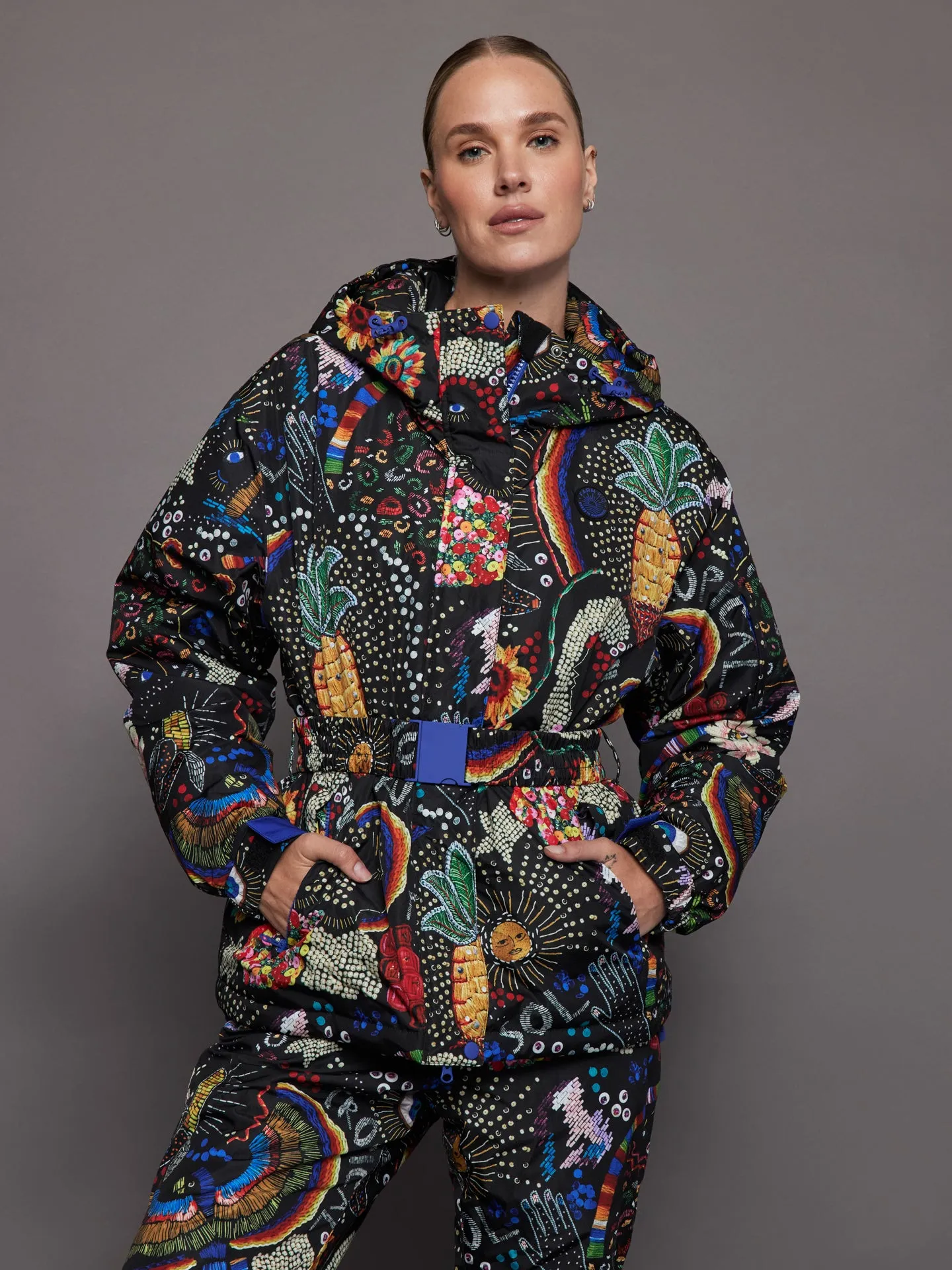 Borogodo Ski Jacket - Black sold by Carbon38