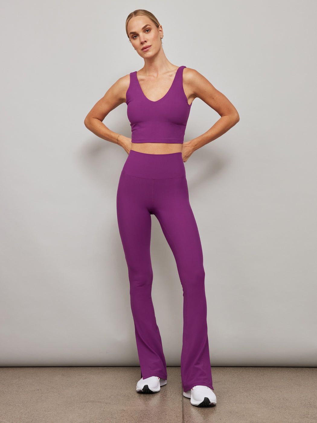 V-Neck Longline Bra in Melt - Charisma sold by Carbon38