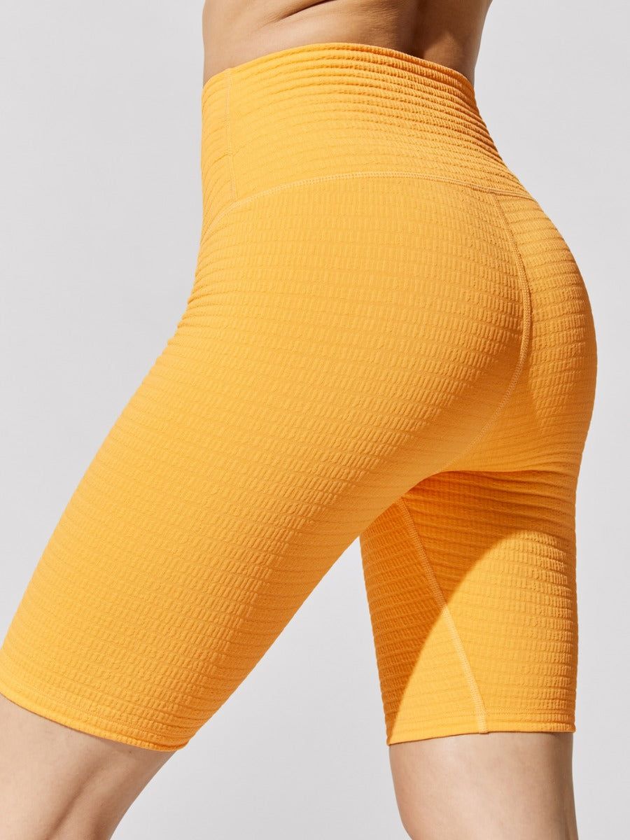 Jacquard Biker Short - Pale Apricot sold by Carbon38 product image thumbnail 4