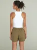 High Neck Ribbed Tank - White sold by Carbon38