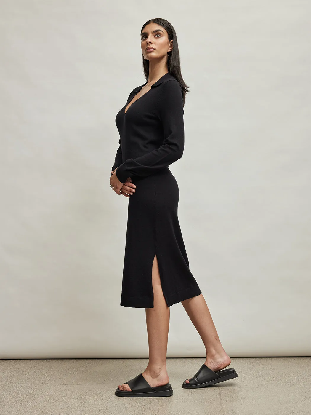 Polo Dress - Black sold by Carbon38 product image thumbnail 2