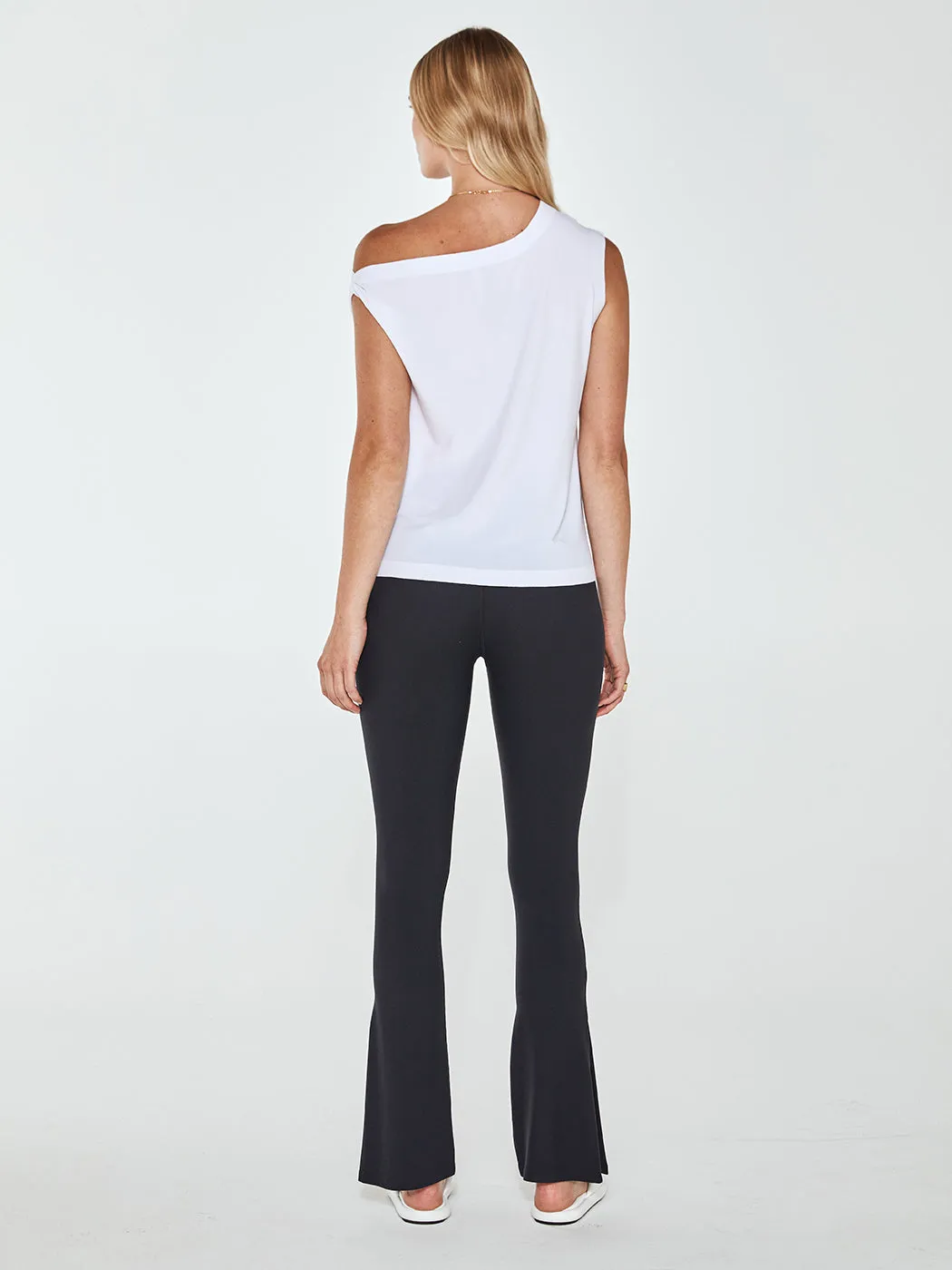 Drop Shoulder Top - White sold by Carbon38 product image thumbnail 4