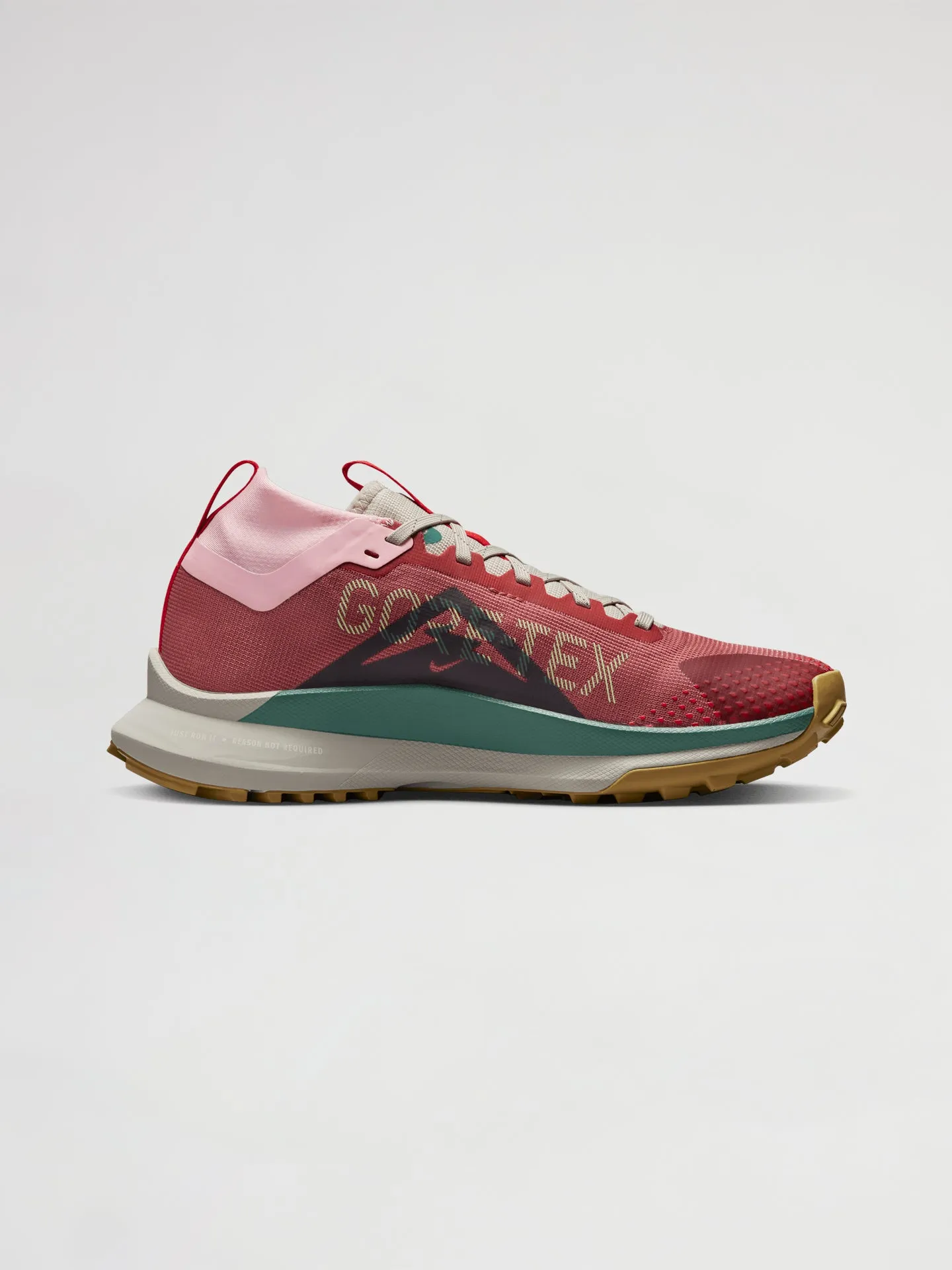 WMNS REACT PEGASUS TRAIL 4 GTX - Canyon Rust/Barely Volt-Med Soft Pink sold by Carbon38 product image thumbnail 2