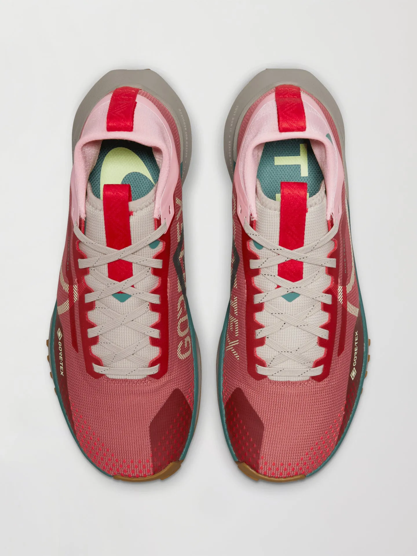 WMNS REACT PEGASUS TRAIL 4 GTX - Canyon Rust/Barely Volt-Med Soft Pink sold by Carbon38 product image thumbnail 5