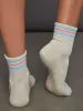 Girlfriend Socks - Bright Grey sold by Carbon38
