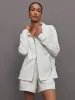 Knit Jacket with Asymmetrical Zip in Interlock - Moonbeam Heather sold by Carbon38