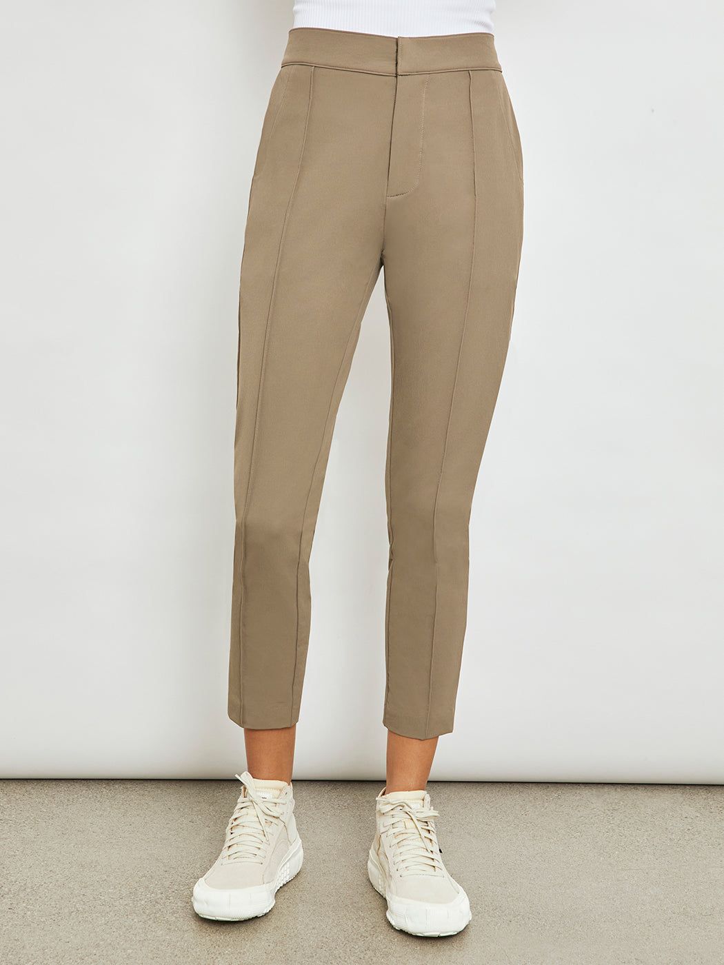 Pintuck Trouser - Tan sold by Carbon38 product image thumbnail 2