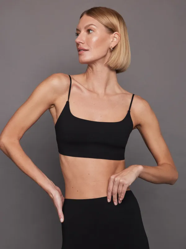 Bella Bonded Bra - Black sold by Carbon38