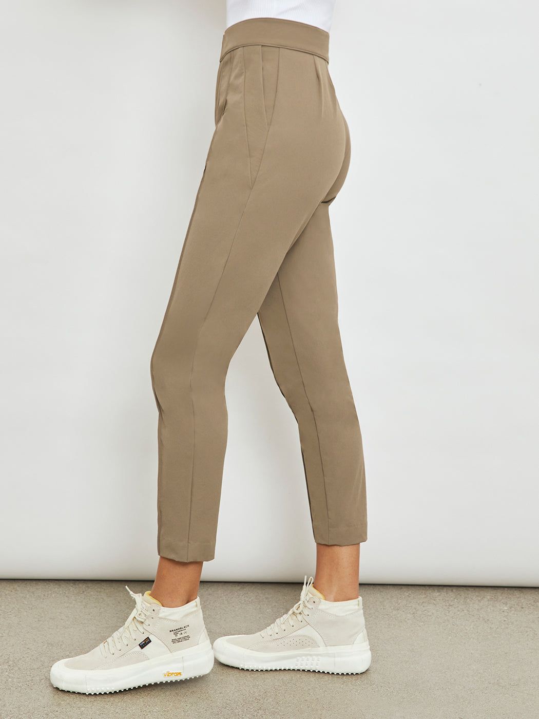 Pintuck Trouser - Tan sold by Carbon38 product image thumbnail 5