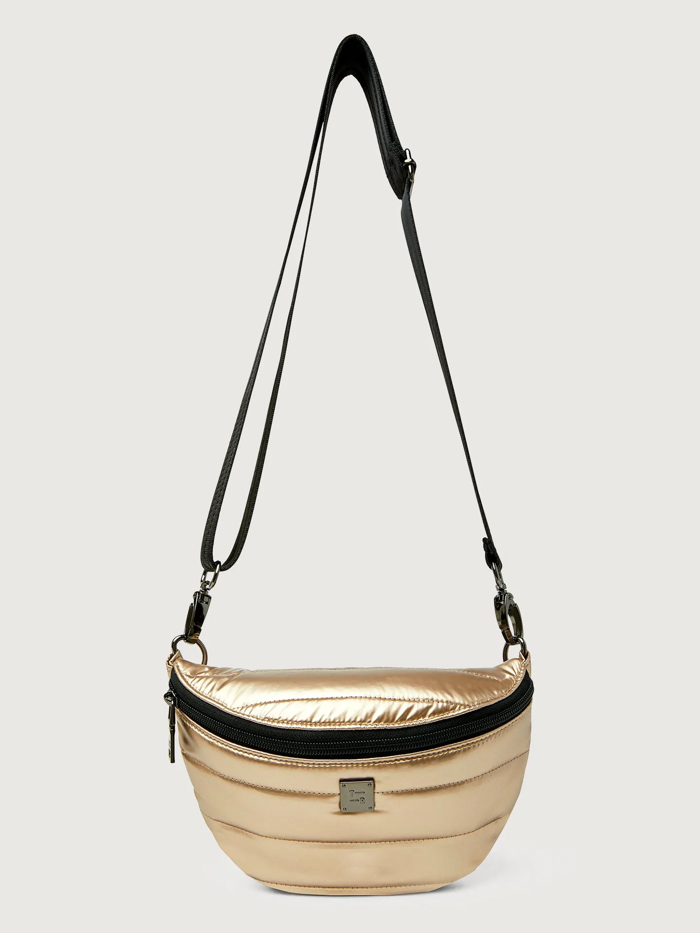 Shining Star - Pearl Cashmere/ Black/ Black Web sold by Carbon38