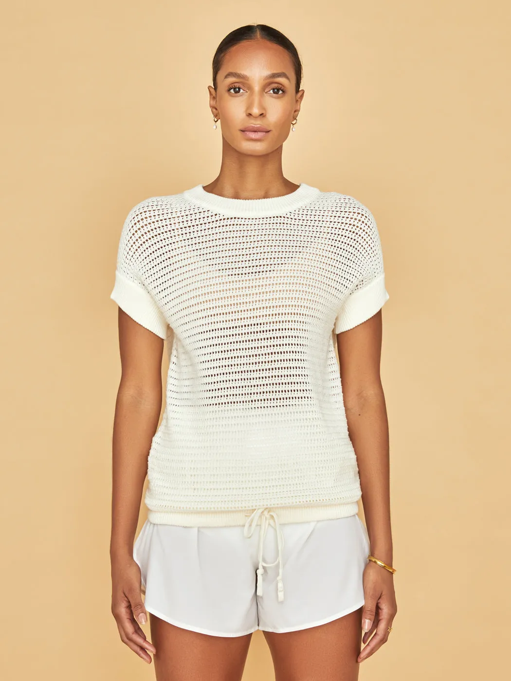 Corvallis Knit - Egret sold by Carbon38