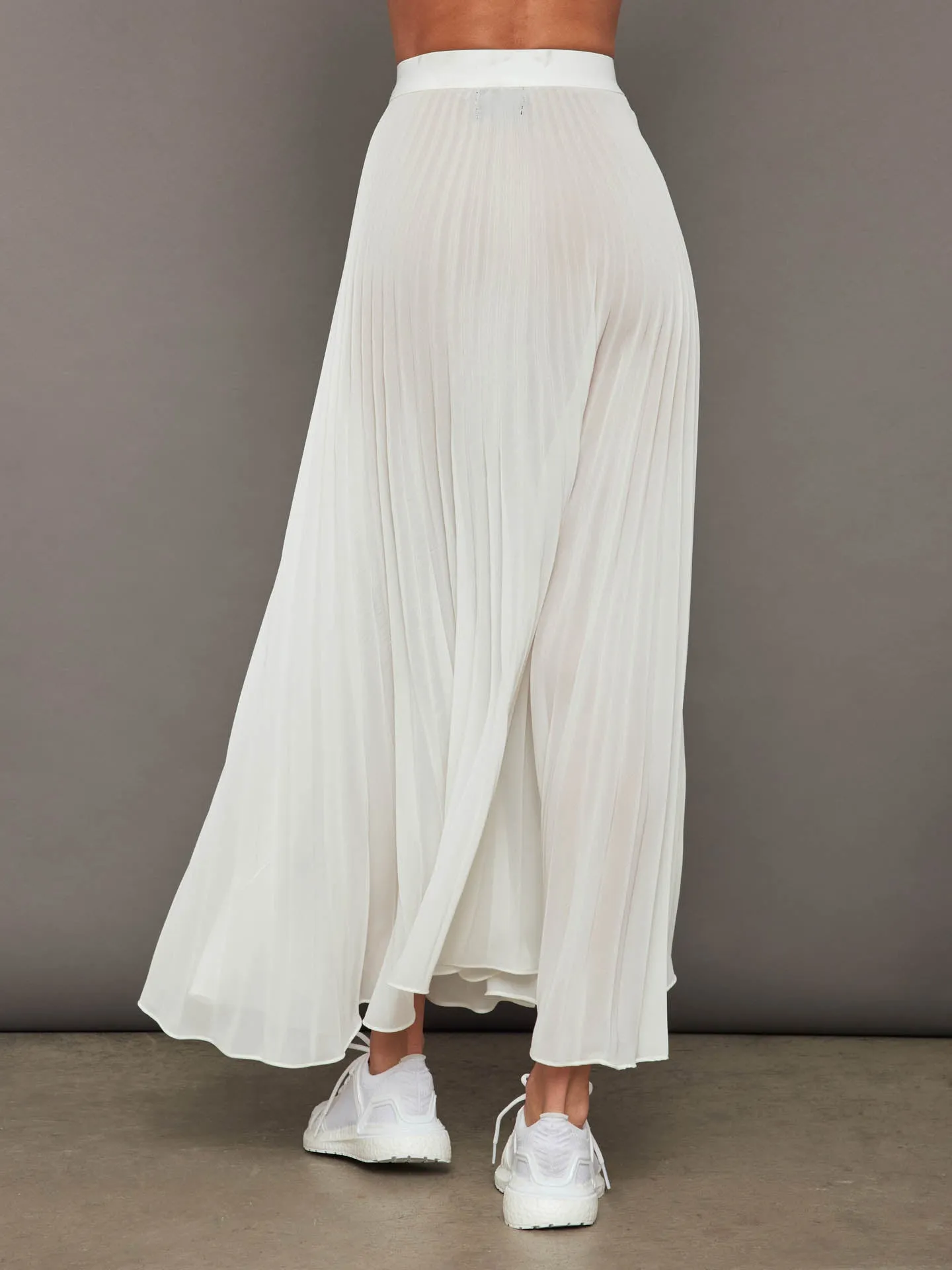 Mesh Pleated Skirt - Ivory sold by Carbon38 product image thumbnail 4
