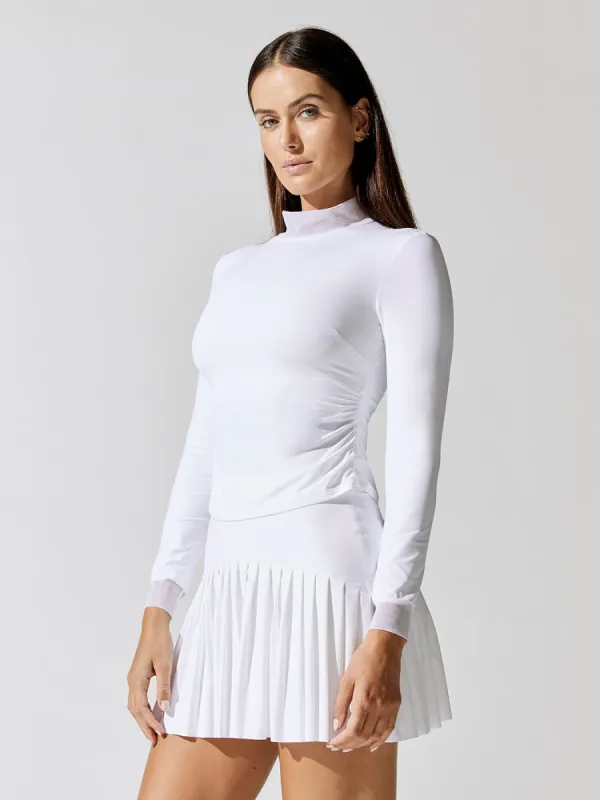Strada Long Sleeve Top - White sold by Carbon38