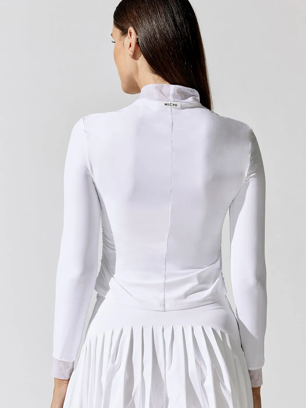 Strada Long Sleeve Top - White sold by Carbon38 product image thumbnail 4