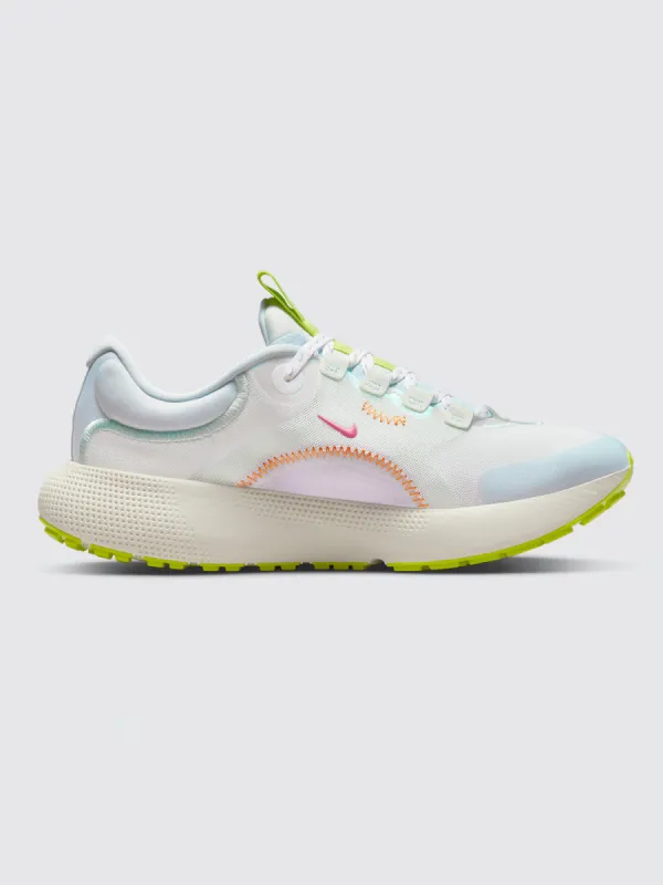 Nike React Escape Run - Summit White Multi Aura sold by Carbon38