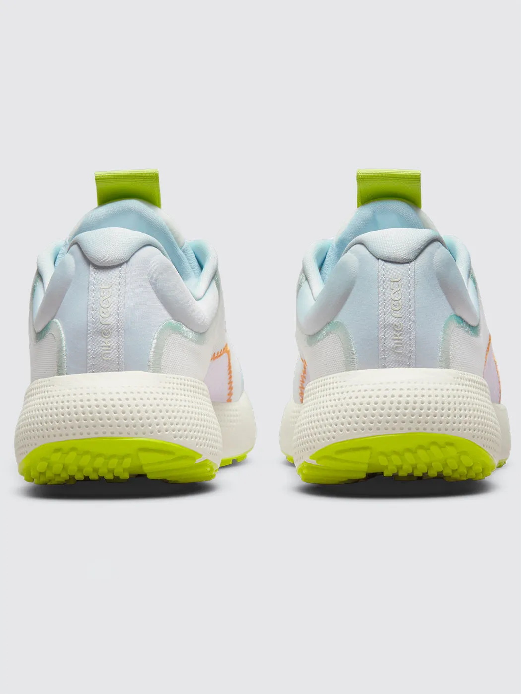 Nike React Escape Run - Summit White Multi Aura sold by Carbon38 product image thumbnail 4