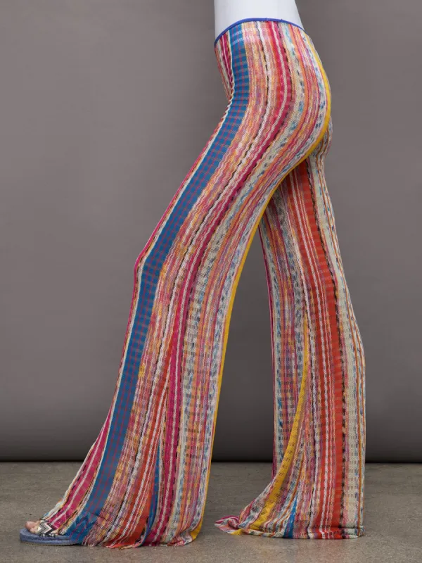 Trousers - Red / Blue Space sold by Carbon38